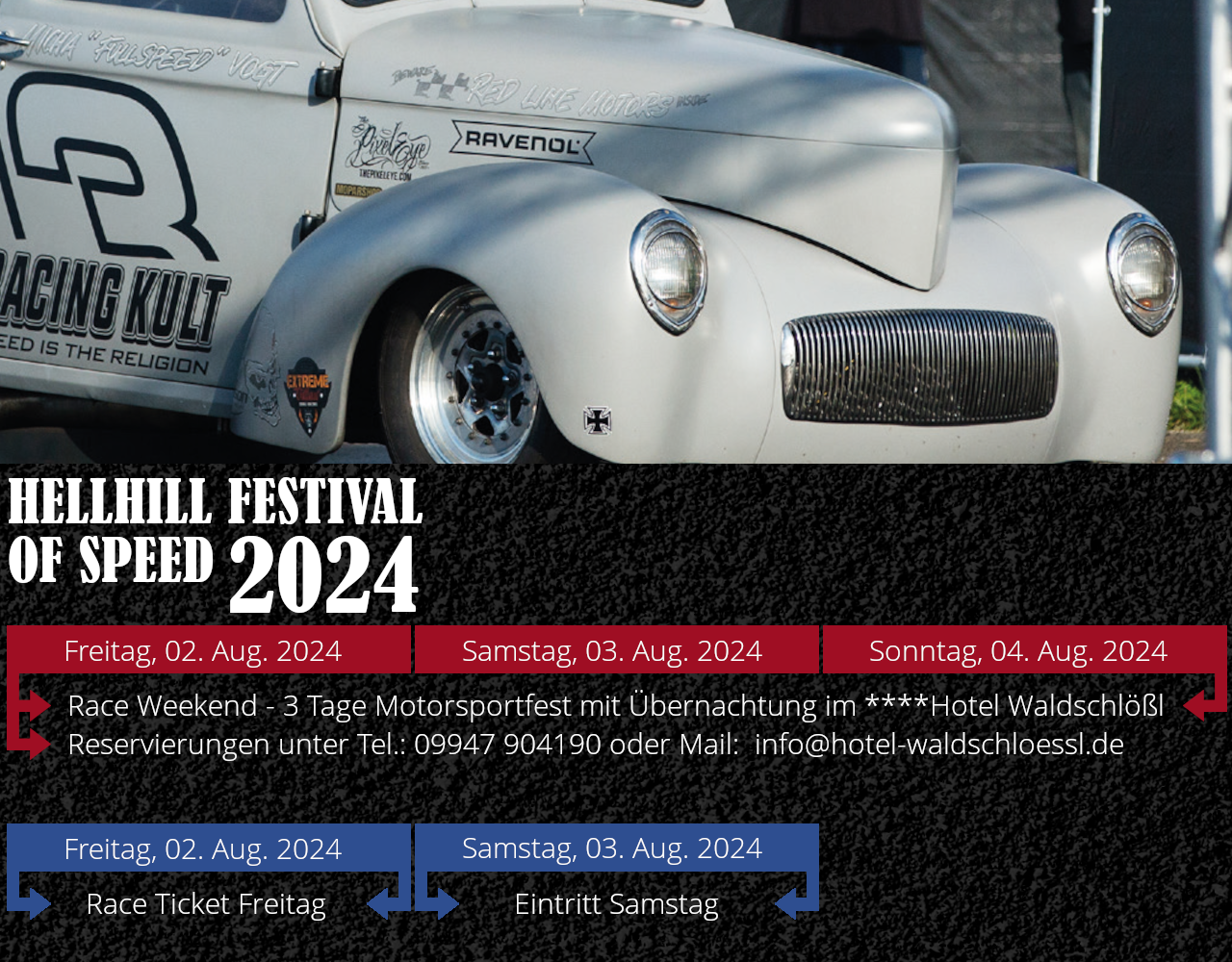 Hellhill Festival of Speed - Packages